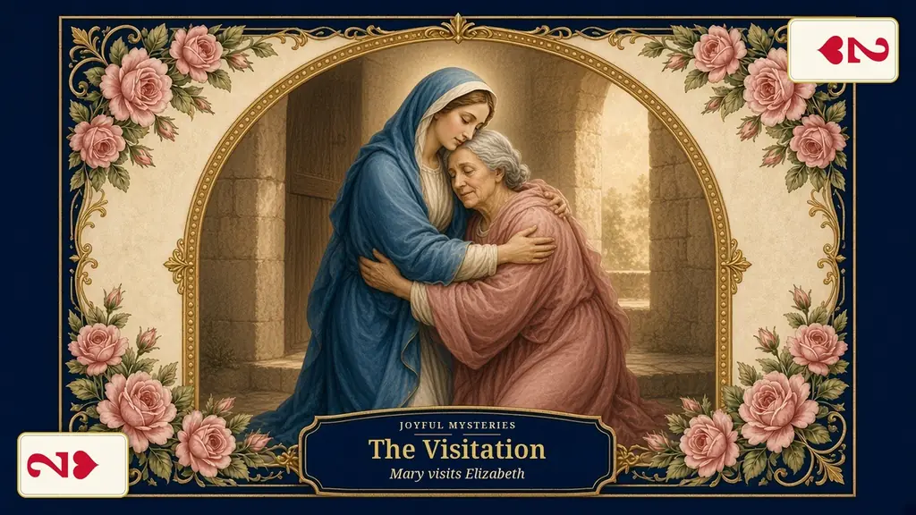 The Visitation card