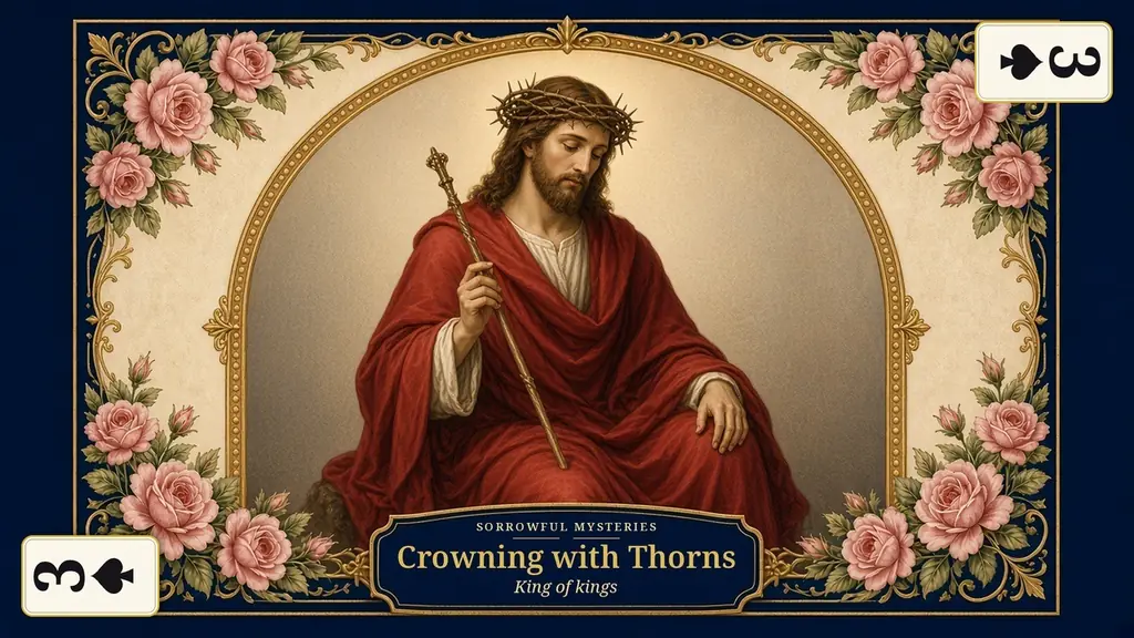 The Crowning with Thorns card