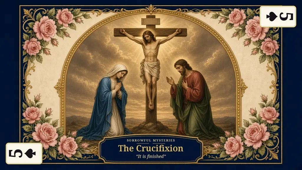 The Crucifixion card