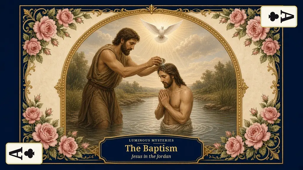 The Baptism of the Lord card