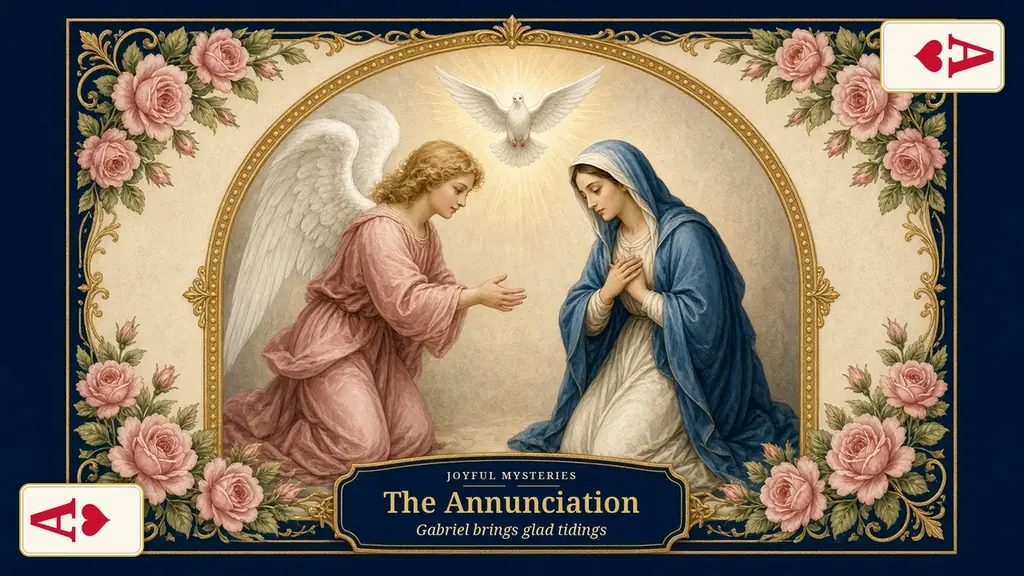 The Annunciation card